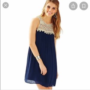 Lilly Pulitzer Crochet Rachelle Shift Dress